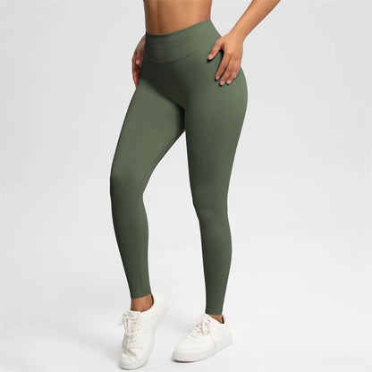 Women Seamless Bum Shaping Leggings Fitness Pants