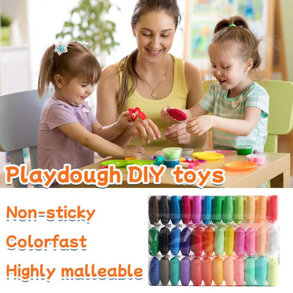 Air Dry Clay Set for Children Non-Toxic Eco-Friendly