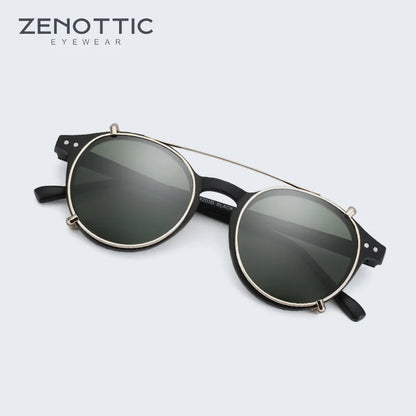 ZENOTTIC Clip-On Polarized Sunglasses for Women