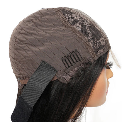 KissHair 2x6 Lace Closure Wig Remy Brazilian Hair