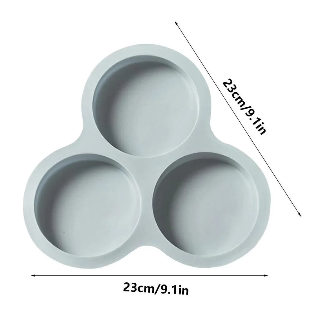 Silicone Air Fryer Egg Mold 3 Cavity Non-Stick