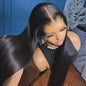 Straight Human Hair Wig 40 42 Inch Glueless Lace Front