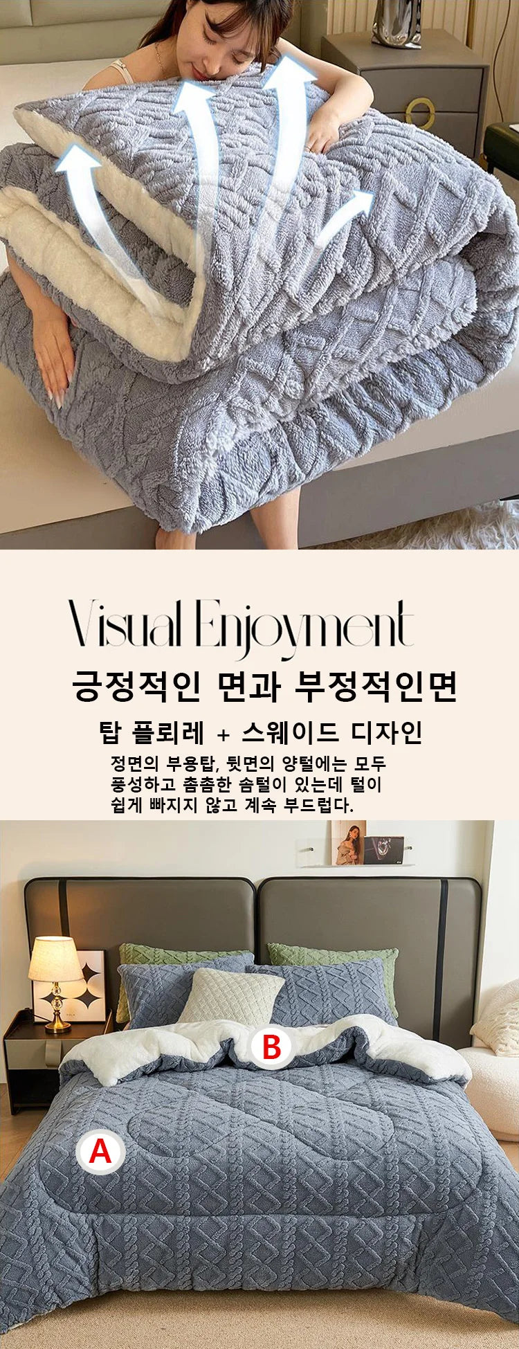 Thick Winter Warm Blanket Artificial Lamb Cashmere