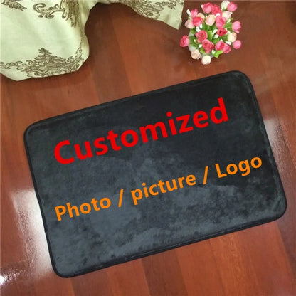 Custom Logo Rug Personalized Area Mat for Home