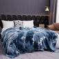 Tie Dye Flannel Fleece Blanket for Beds