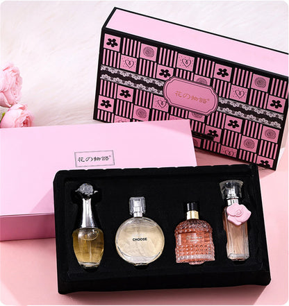 4Pcs Floral Scent Perfume Set for Women 100ml