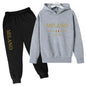 Kids Pullover Hoodie and Pants Tracksuit Set