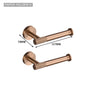 Brushed Rose Gold Metal Bath Hardware Set