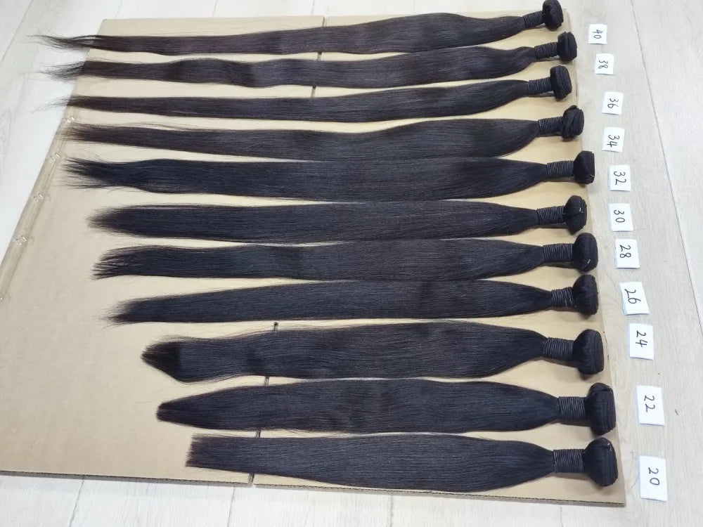 26 Inch Brazilian Raw Human Hair Weave Bundles