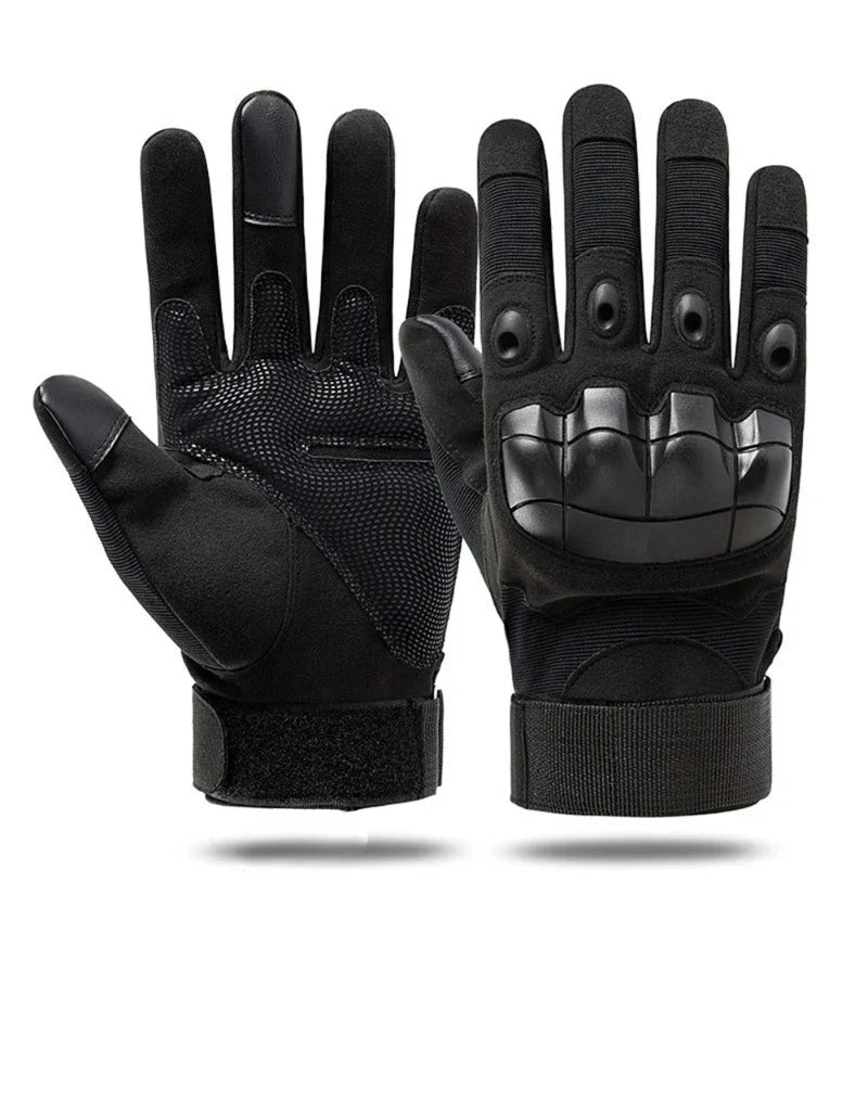 Tactical Touch Screen Motorcycle Gloves Black Green Brown