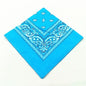 Unisex Polyester Paisley Bandana Hair Wrap
