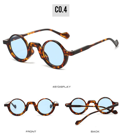 Retro Round Sunglasses for Casual Travel