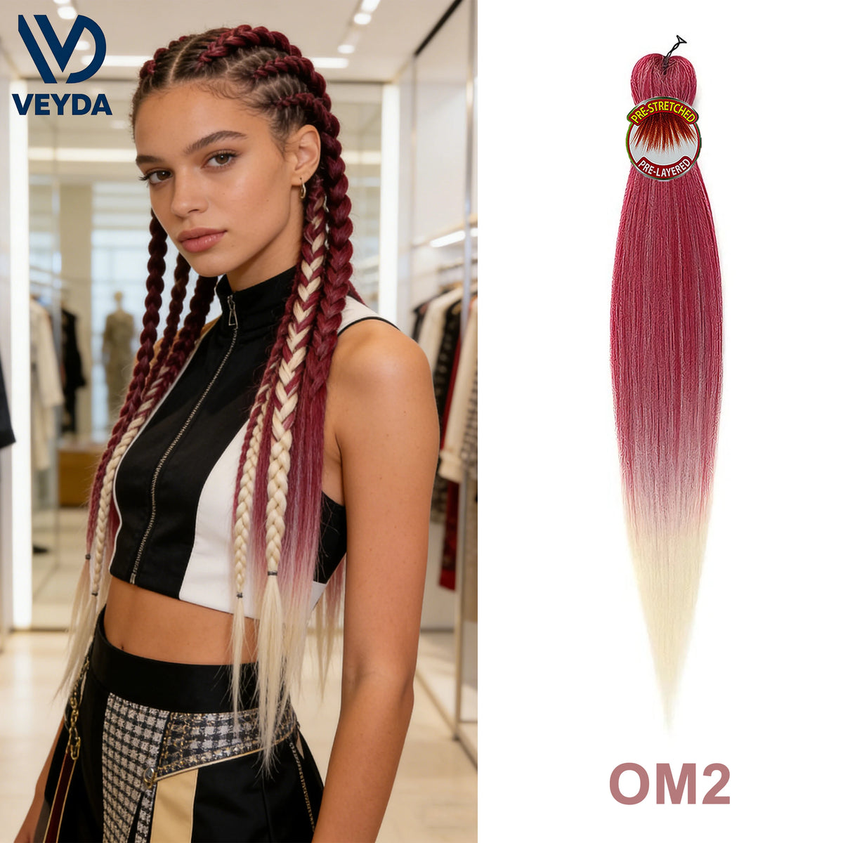 26 Inch Kanekalon Jumbo Box Crochet Hair Extensions