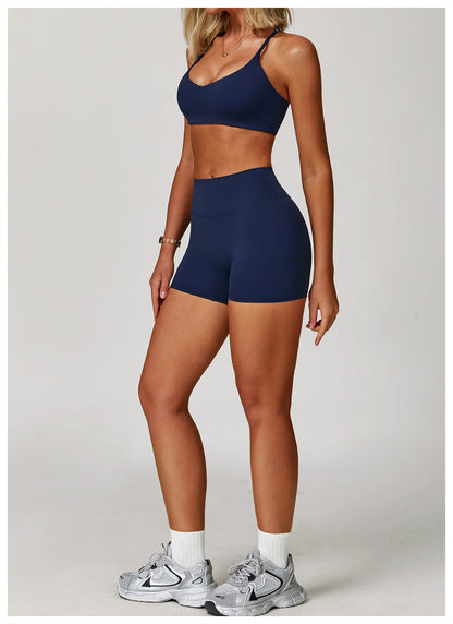 Yoga Suit Sports Set for Women Long Sleeve Athletic Wear