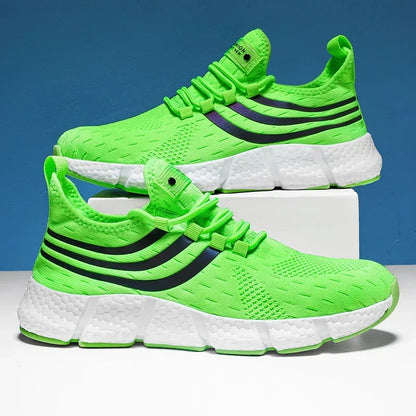 Men's Breathable Platform Running Sneakers