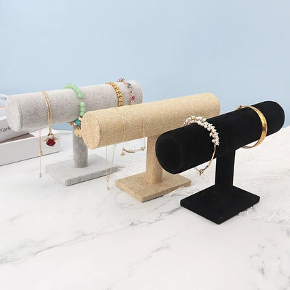 Flannel Single-layer Bracelet Rack Jewelry Display Rack