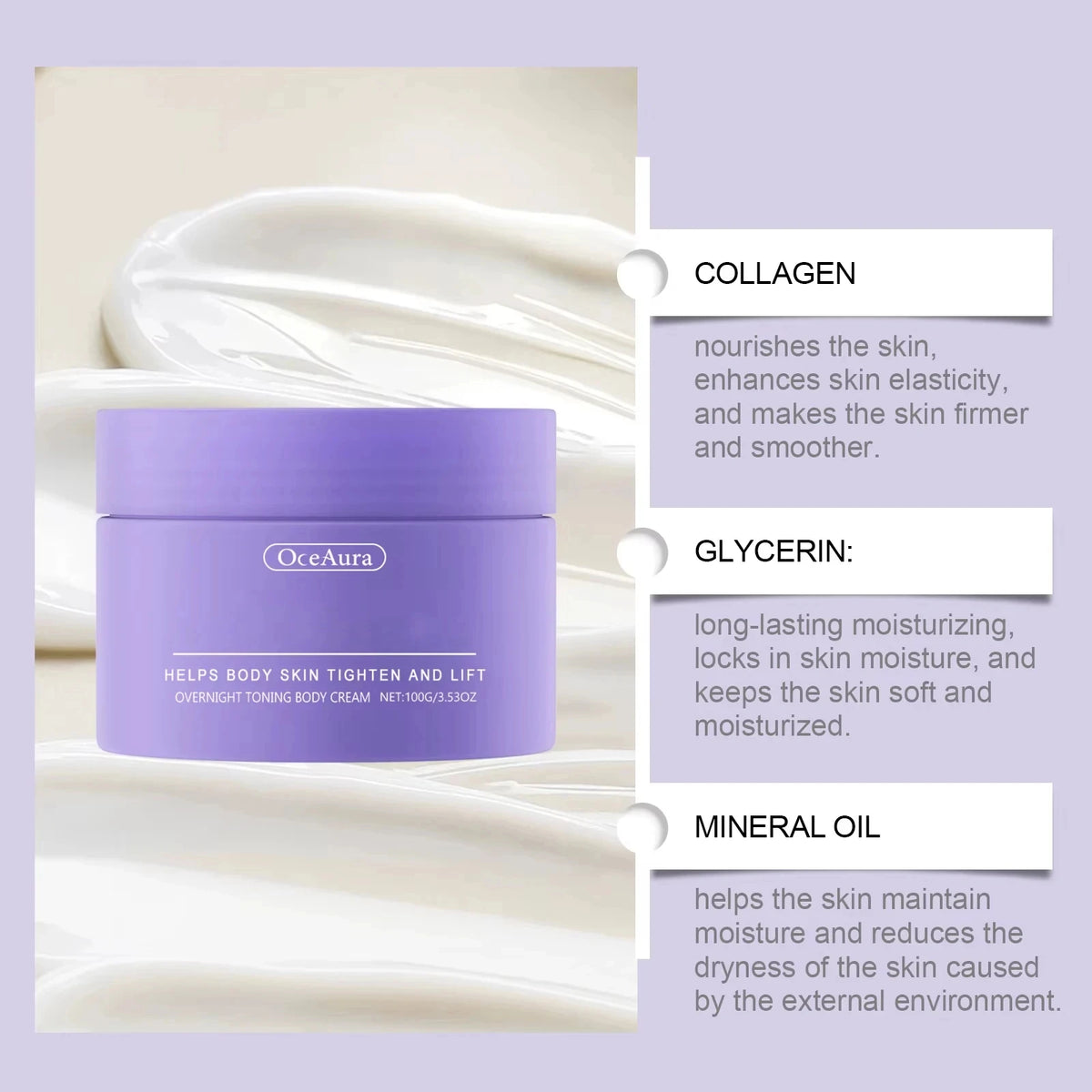 Body Shaping Cream Firming Moisturizer for Women