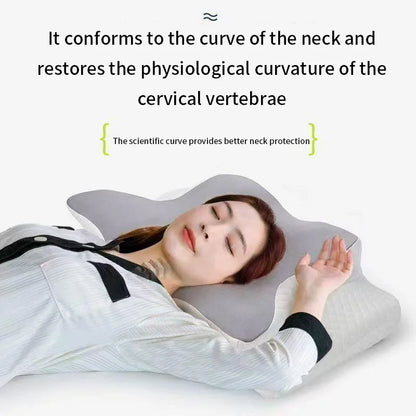 Memory Foam Butterfly Neck Pillow for Bedding