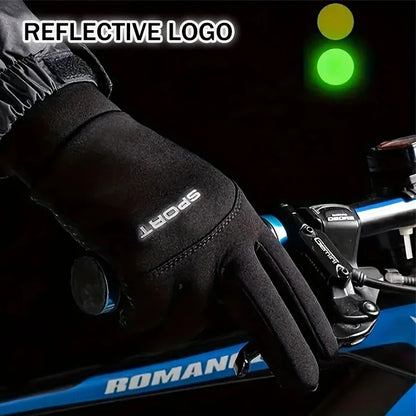 Winter Warm Touch Screen Cycling Gloves for Sports