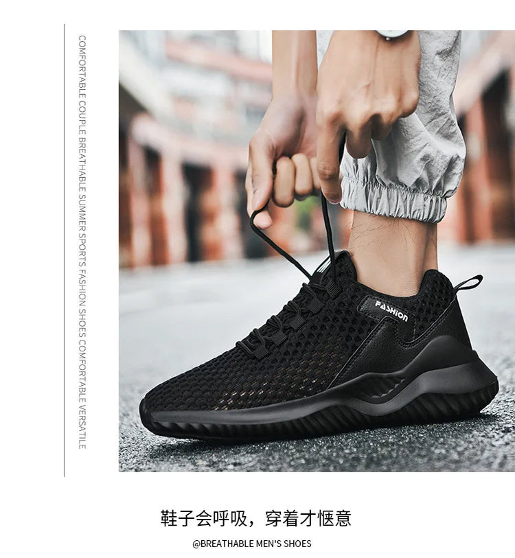 Men's Breathable Mesh Running Shoes