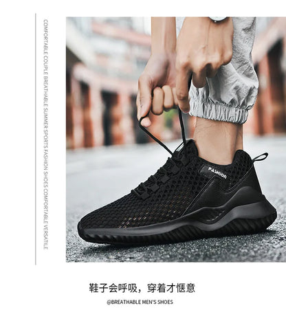 Men's Breathable Mesh Running Shoes