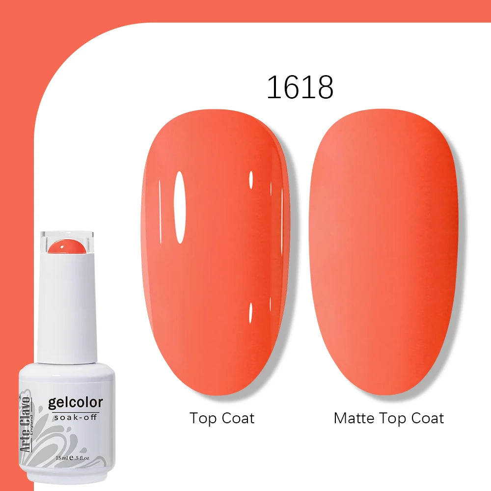 Arte Clavo 15ml UV Gel Nail Polish Summer Colors