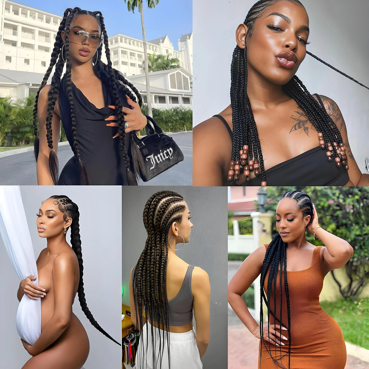 26 Inch Kanekalon Jumbo Box Crochet Hair Extensions