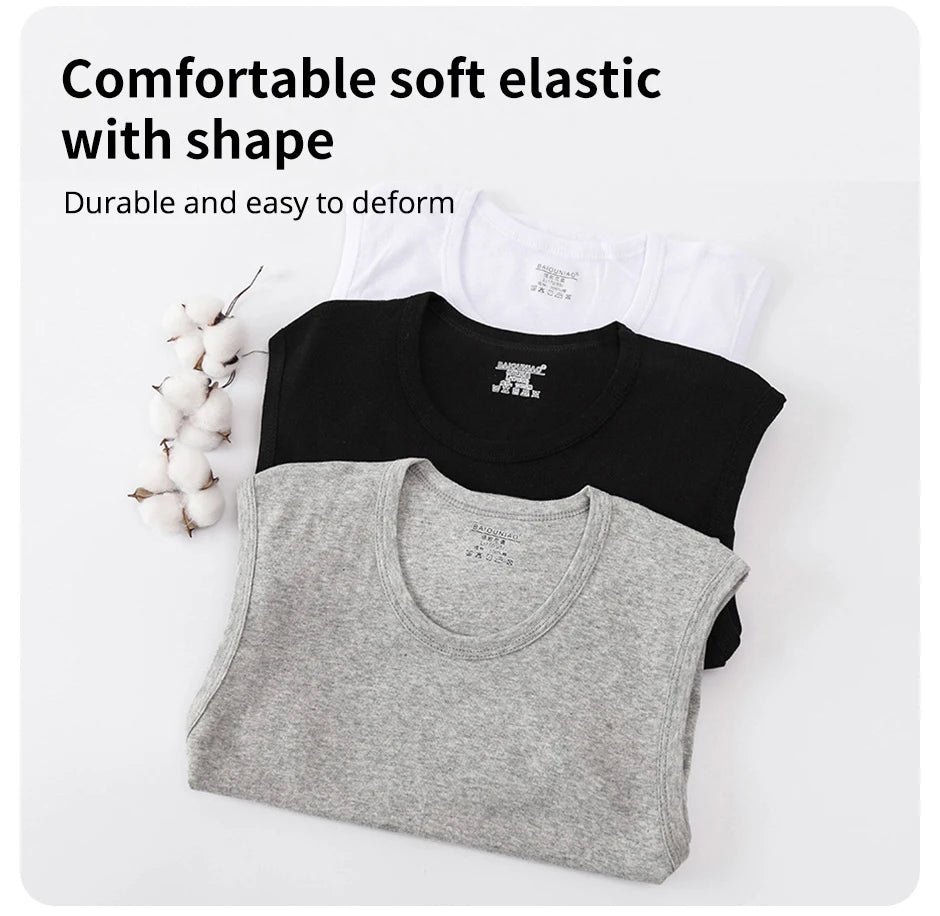 Men's Cotton Tank Top for Casual Sports Wear