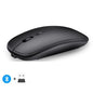 Rechargeable Wireless Mouse Dual Modes for PC and Laptop
