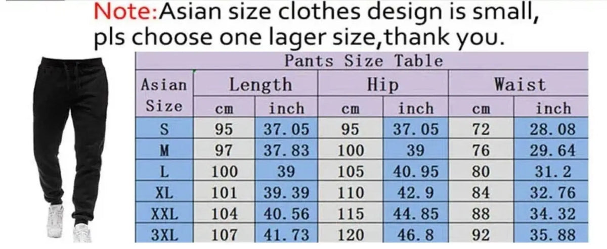 Men's Fleece Joggers with Drawstring for Casual Wear