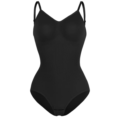Low Back Bodysuit Shapewear for Women Black