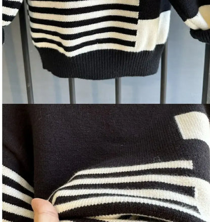 Boys Pullover Sweater Thick Knitwear Cotton Polyester