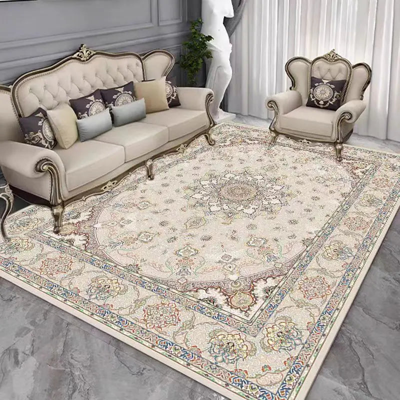 Vikama Persian Carpet Non-Slip Mat Velvet Rug