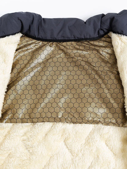 Mid-Length Quilted Padded Jacket for Men