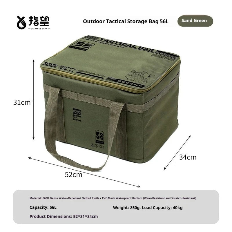 Insulated Waterproof Tactical Camping Bag 30L 42L 56L