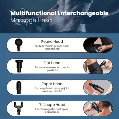 Electric Deep Tissue Massage Gun for Body Relaxation
