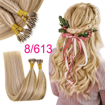 Micro Ring Ombre Human Hair Extensions 18-30 Inches