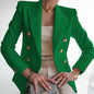 Casual Long Sleeve Women Blazer Office Jacket