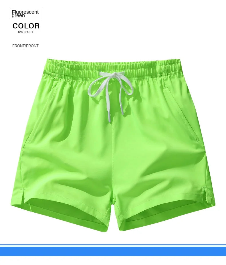 Men's Quick Dry Polyester Running Shorts