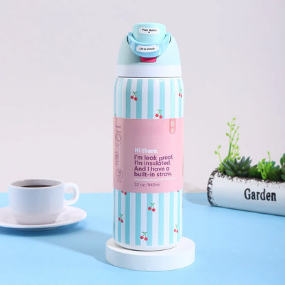 32oz Stainless Steel Vacuum Insulated Water Bottle