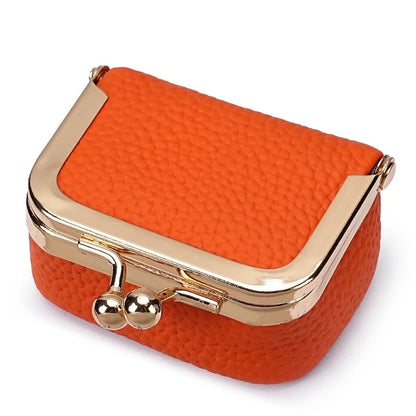 Genuine Leather Coin Purse Mini Small Item Bag