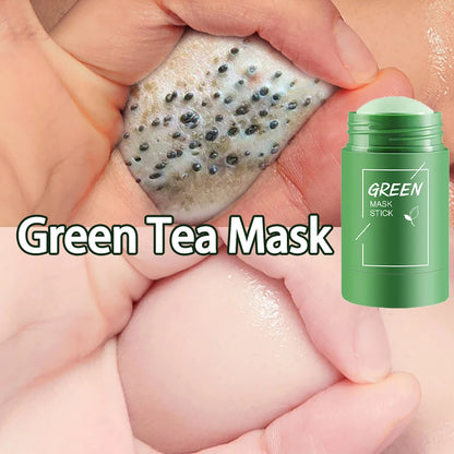 Green Tea Solid Mask for Acne and Blackhead Removal
