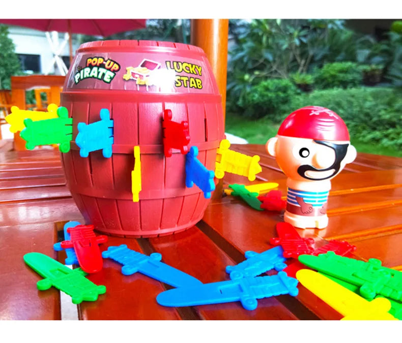 Jumping Pirates Barrel Game Toy for Kids