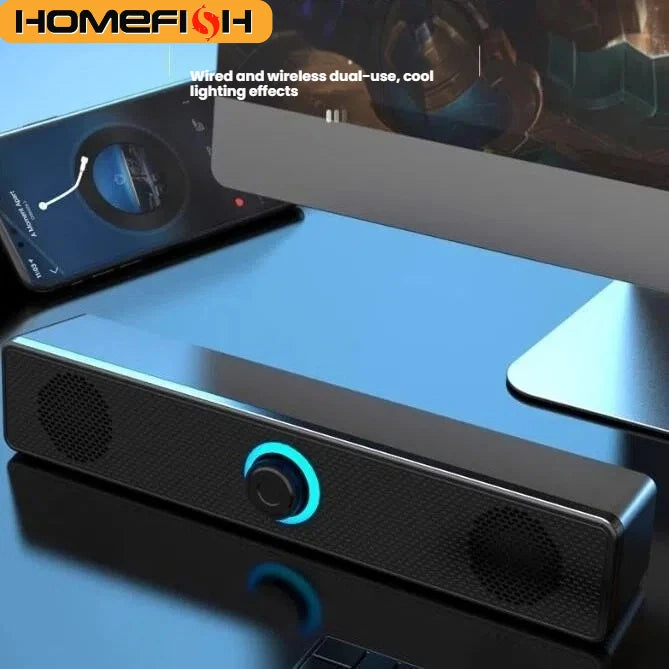 Bluetooth Computer Speaker Bar with Subwoofer