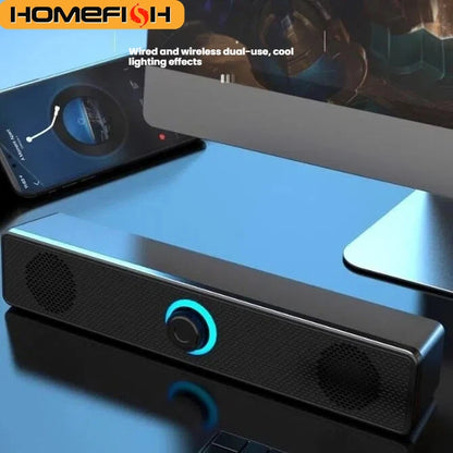 Bluetooth Computer Speaker Bar with Subwoofer