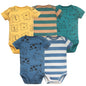 Cotton Summer Girls Bodysuit Set for Newborns