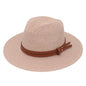 Straw Panama Sun Hat for Women Beach Leisure