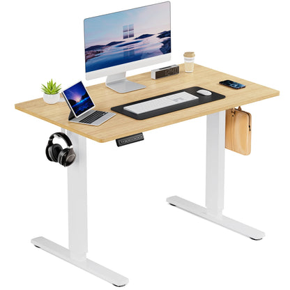 JHK Electric Height Adjustable Standing Desk 40x24 Inch