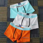 Cotton Boxer Shorts for Men 3Pcs Breathable Underwear