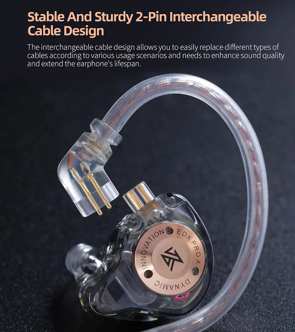 KZ EDX PRO X Hi-Fi In-Ear Earphones